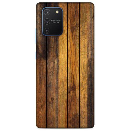 Lopard Samsung Galaxy S10 Lite Uyumlu Kılıf Wood'X (14) Lansman Kılıf Desenli