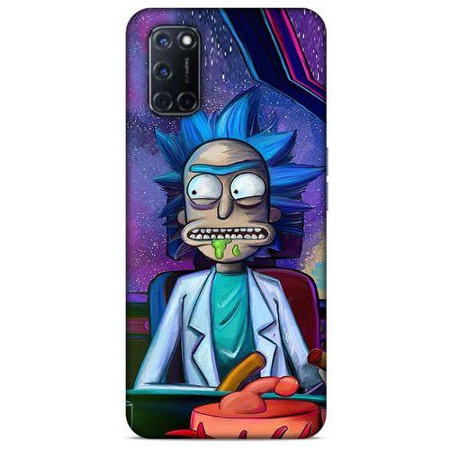 Oppo A52 Uyumlu Kılıf Rick And Morty (45) Liquid Air Kılıf Decoy