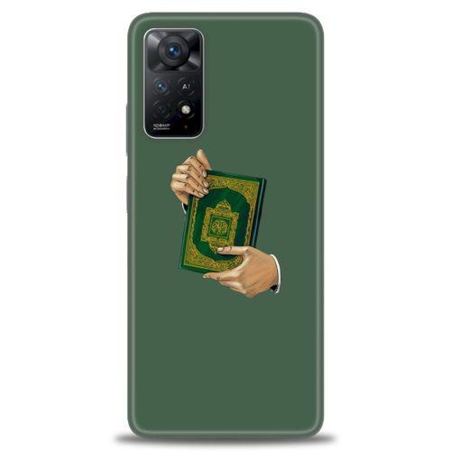 Xiaomi Redmi Note 11 Pro Kılıf HD Baskılı Kılıf - Warning + Tam Ekran Koruyucu