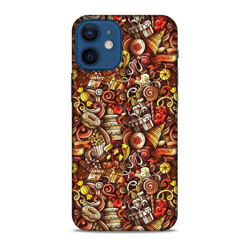 Graffitix (19) Desenli Silikon Kapak Apple iPhone 12 Mini Kılıf