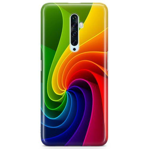 Oppo Reno2 Z 2019 Kılıf Rüzgar Gülü Arka Kapak Koruma Desenli Full Koruyucu