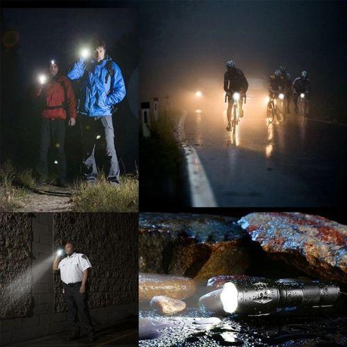 Gold Orion Km-108 T6 Led Şarjlı El Feneri 5 Modlu 200 Metre Işık Mesafesi