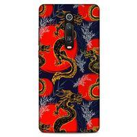 Xiaomi Mi 9T Pro Kılıf Dragons (30) Silicone Case Ejderha Cizimi