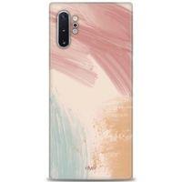 Samsung Galaxy Note 10 Plus Kılıf HD Baskılı Kılıf - Soft Renkler + Tam Ekran Koruyucu