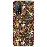 Graffitix (18) Desenli Silikon Kapak Xiaomi Mi 10T Pro 5G Kılıf