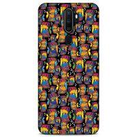 Lopard Oppo A5 2020 Uyumlu Kılıf Soyut Sanat (27) Baskılı Tasarımlı Kılıf