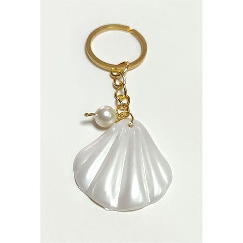 İstiridye İnci Anahtarlık