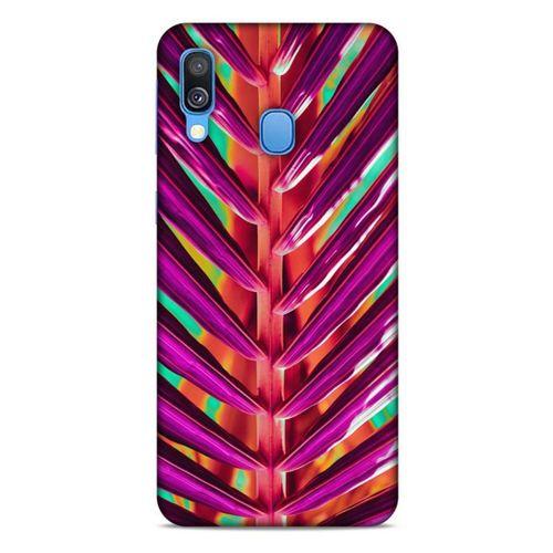 Lopard Samsung Galaxy A40 Uyumlu Kılıf Bahar (41) Tank Kılıf Mor