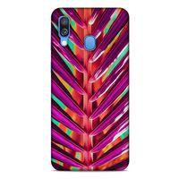 Lopard Samsung Galaxy A40 Uyumlu Kılıf Bahar (41) Tank Kılıf Mor