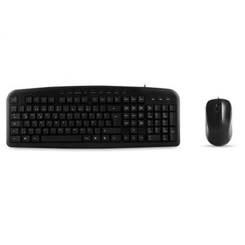 EVEREST UN-795, Siyah, Multimedya Türkçe Q, USB Kablolu, Klavye Mouse Set