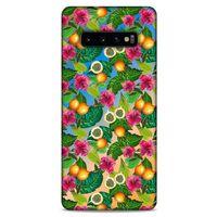 Frutix Granadilla 01 Samsung Galaxy S10 Plus Kılıf Desenli Silikon