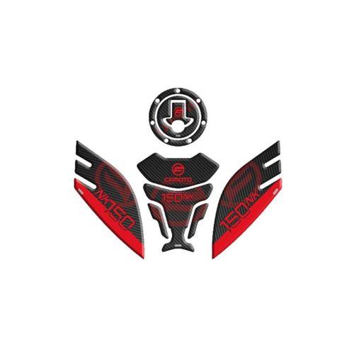 CF MOTO Cf Moto 150 Nk 2016 - 2023 Uyumlu Tank Pad Set 003
