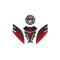 CF MOTO Cf Moto 150 Nk 2016 - 2023 Uyumlu Tank Pad Set 003