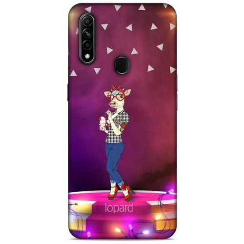 Oppo A31 Kılıf FunnyMaX (49) Ultra Silikon Kılıf Kırmızı