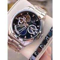 Daniel Klein Otomatik Erkek Kol Saati 30 Metre Suya Dayanıklı Çelik Kordon + Bileklik Hediyeli VS.BLKT.0699