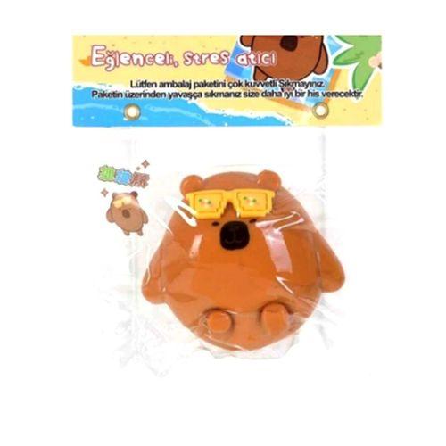 Eğlenceli Stres Atıcı Sukuşi Slime Capy Bara Poşette