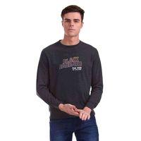 Black Sabbath Arc Reactor Logo Baskılı Füme Antrasit Erkek Sweatshirt