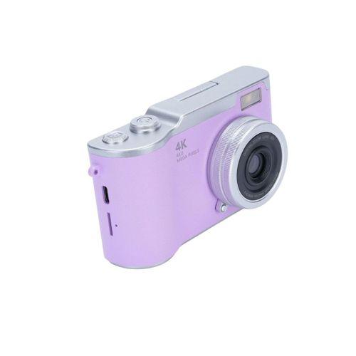 4k Kompakt Kamera 48 Mp Autofocus Flash Özellikli Vlog Kamera