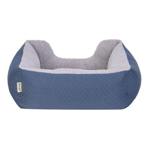 Pet Comfort Echo  Kedi ve Köpek Yatağı Mavi/Gri Peluş S 60x50cm