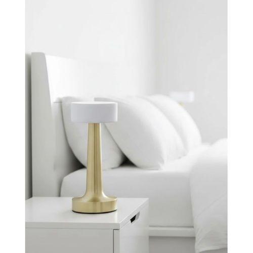 3 Renk Ayarlı Led Masa Lambası Dimmerli Modern Tasarım