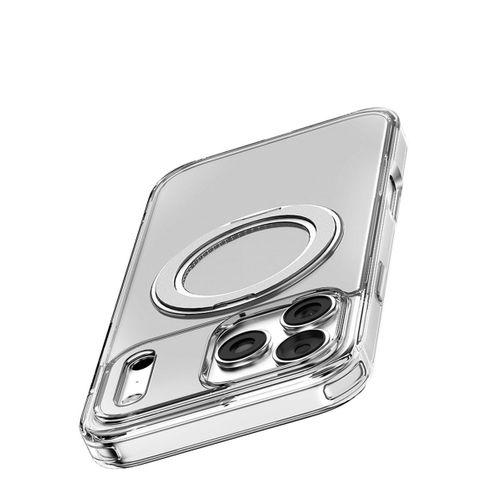 Apple iPhone 17 Pro Max Kılıf M-safe Şarj Özellikli Standlı Airbag Tasarımlı Mutural Fresh Serisi Kapak