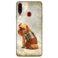 Samsung Galaxy A20s Kılıf Köpek Kıyafetleri (25) Antişok Kapak Brussels Griffon Sweatshirt