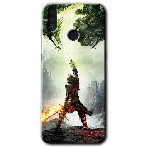 Potkal Hediye Fabrikası General Mobile GM 10 HD Baskılı Kılıf + 9D Tam Ekran Koruyucu - Dragon Hunter