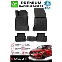 S-Dizayn Mercedes B Serisi W246 3D Pro Havuzlu Paspas 2011-2018 A+ Kalite