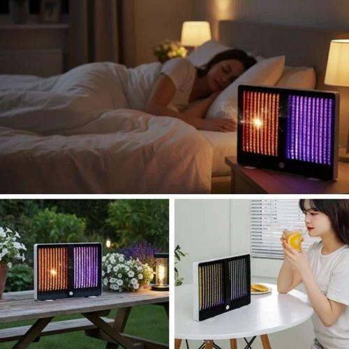 Şarjlı Sivrisinek Öldürücü Lamba Uv Işıklı