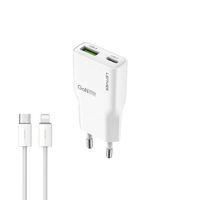 Lenyes LCH11 Serisi Type-C to Lightning GaN Teknolojili PD Hızlı Şarj Özellikli Kablolu Şarj Seti 20W
