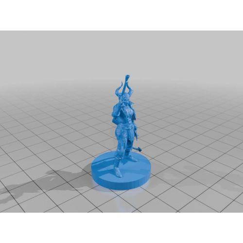 DnD Teafling Minyatür 3D Baskı (Bu ürün Sadece Plastik parçadır - Almadan Önce Soru Sorabilirsiniz)