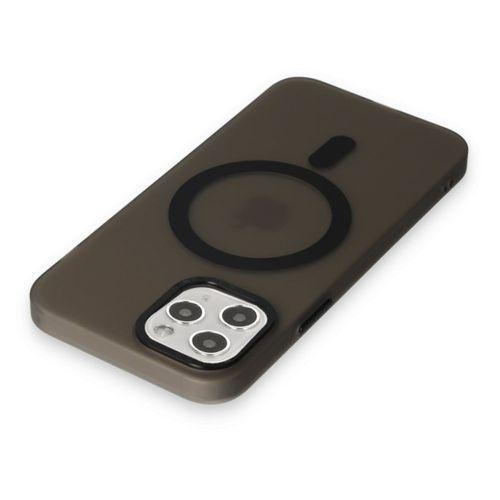 XD iPhone 11 Pro Kılıf Lodos Magneticsafe Mat Kapak - Siyah