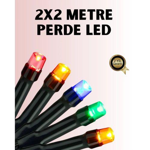 8 Modlu Zaman Ayarlı Led Perde Işık – Bahçe Ve Balkon Dekorasyonu