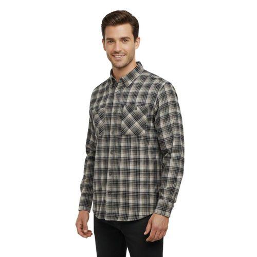 Erkek Kışlık Uzun Kol Çift Cepli Gömlek 4045 BGL-ST04994