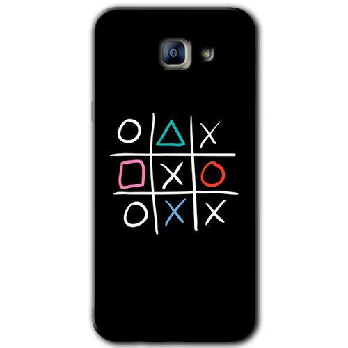 Galaxy A8 2016 Kılıf HD Desen Baskılı Arka Kapak - Sauce + Kırılmaz Cam