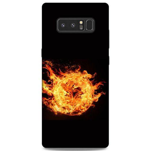 Lopard Samsung Galaxy Note 8 Uyumlu Kılıf FireX (31) TPU Kılıf Fireball