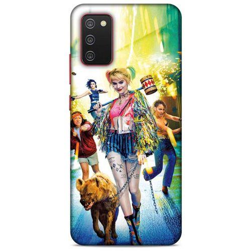 Samsung Galaxy A02s Uyumlu Kılıf Harley Quinn (32) Soft Silikon Kılıf Lavanta pembesi