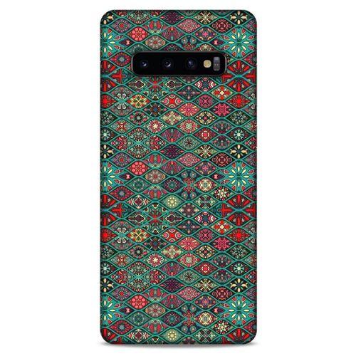 Ethnic Culture (12) Samsung Galaxy S10 Plus Kılıf Silikon Kapak Desenli