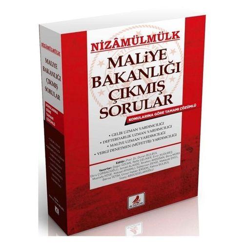 Nizamülmülk Maliye Bakanlığı Çıkmış Sorular 2 Cilt Set DB Yayıncılık