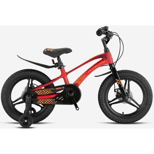 Kron Mag8 16 Jant Mekanik Disk Çocuk Bisikleti Bordo-Turuncu
