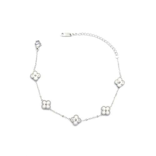 VC Yonca Bileklik - Gümüş