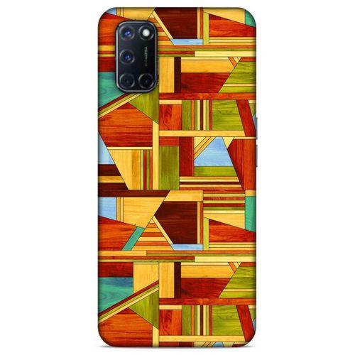 Lopard Oppo A72 Uyumlu Kılıf Wood'X (46) Core Armor Kılıf Desenli
