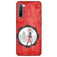 Sokak Modası 96 Oppo Reno 3 Kılıf Desenli Silikon