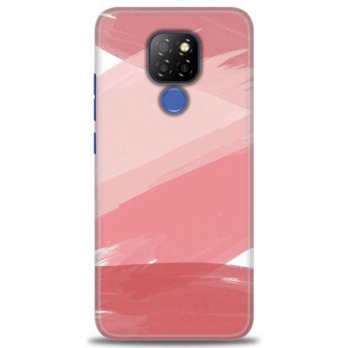 General Mobile GM 20 Kılıf HD Baskılı Kılıf - Pembe Palet + Tam Ekran Koruyucu