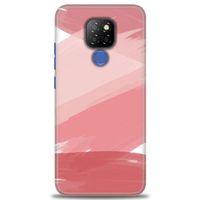 General Mobile GM 20 Kılıf HD Baskılı Kılıf - Pembe Palet + Tam Ekran Koruyucu