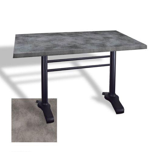 Dockers Çipa 3010 Döküm Ayak Masa 80x140 cm - (Werzalit, Wermodin ve Allzalit Tabla) - Copperfield