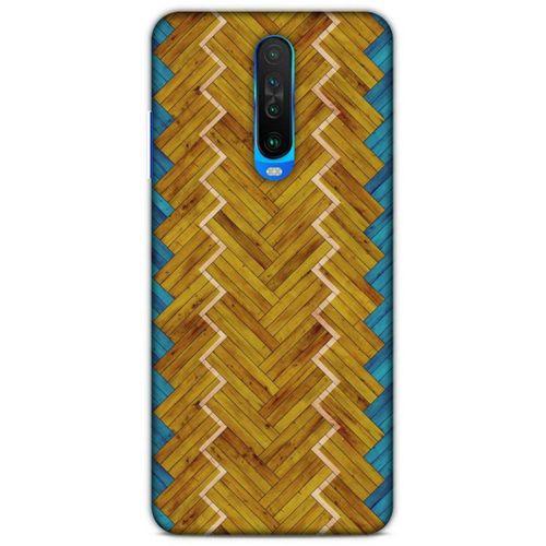 Lopard Xiaomi Redmi K30 5G Uyumlu Kılıf Wood'X (37) Silicone Cover Baskılı
