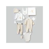 Bebitof Baby Bebitof Sevimli Kaplan 10 Parça Hastane Çıkışı 10095 Ekru