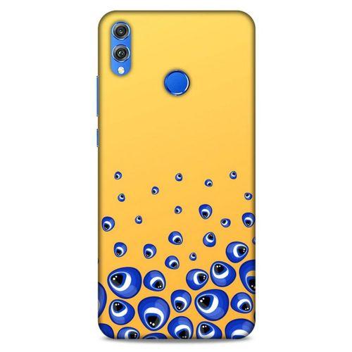 Nazarium (18) Desenli Silikon Kapak Huawei Honor 8x Kılıf