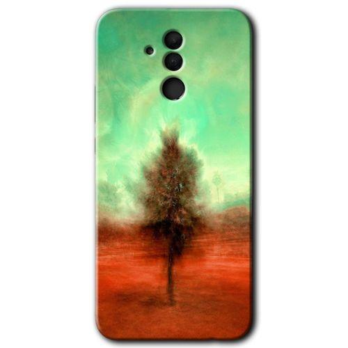 Huawei Mate 20 Lite Kılıf Kapak - Outlines Paint +Hayalet Ekran Yandan Gözükmez